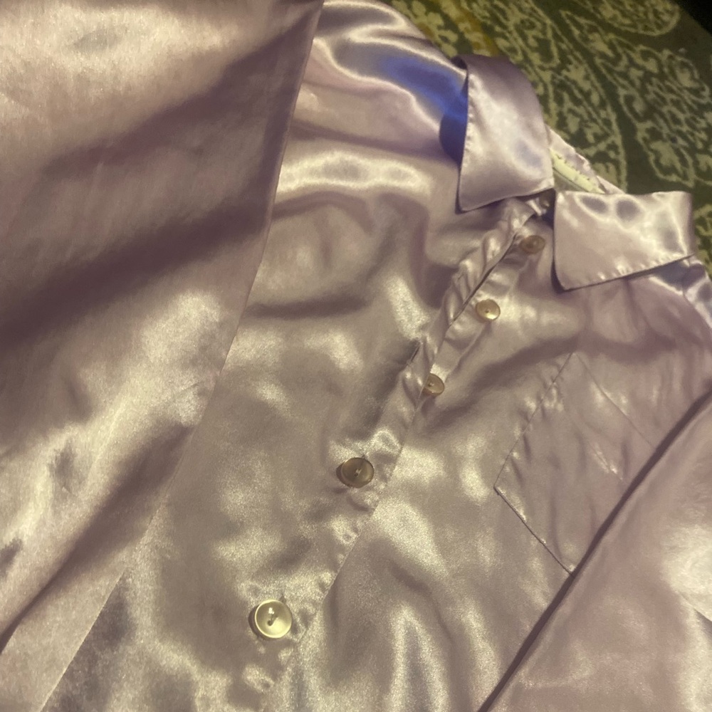 Venezia Lilac Button Up